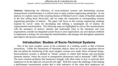 Measuring Success In Engineering Systems Division